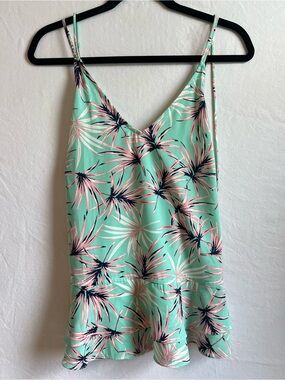 Buddy Love Print Strappy Top